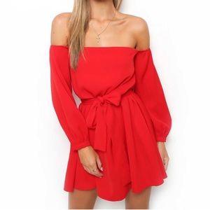 TIGERMIST Red Luna Dress